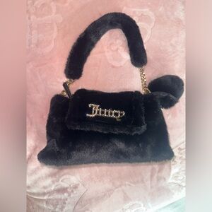 Juicy couture free love fluffy shoulder bag